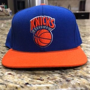 Authentic Mitchell & Ness Knicks Snapback cap